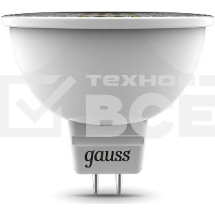 Лампа cветодиодная Gauss Smart MR16 6W GU5.3 RGbW+dim 1/10/100