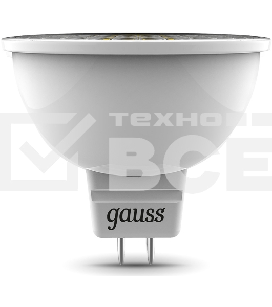 Лампа cветодиодная Gauss Smart MR16 6W GU5.3 RGbW+dim 1/10/100