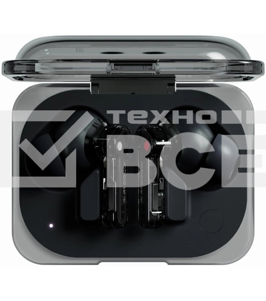 Наушники TWS NOTHING Ear (a) черный, внутриканальные, Bluetooth, активное шумоподавление, до 9.5 ч