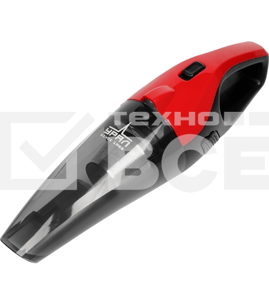 Пылесос автомобильный Ural Смерч 8000 черный/красный 100Вт