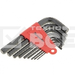 Набор ключей имбусовых Matrix 11226 HEX, 1,5–10 мм, CrV, 9 шт., фото3