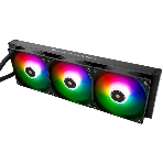 Система жидкостного охлаждения Thermalright Core Vision 360 (360mm, LED, Black, ARGB/Fans: 3x120mm, 72.37CFM, 27.7dBA, 2000RPM/Pump height 66mm, Rad thickness 27mm/S: 1700, 1200, 1851, 115X, 2011, 2066, AM5, AM4), фото8