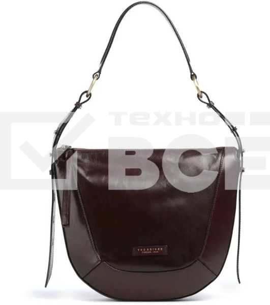 Сумка женская The Bridge Fedora 04320401/YF бургунди натур.кожа