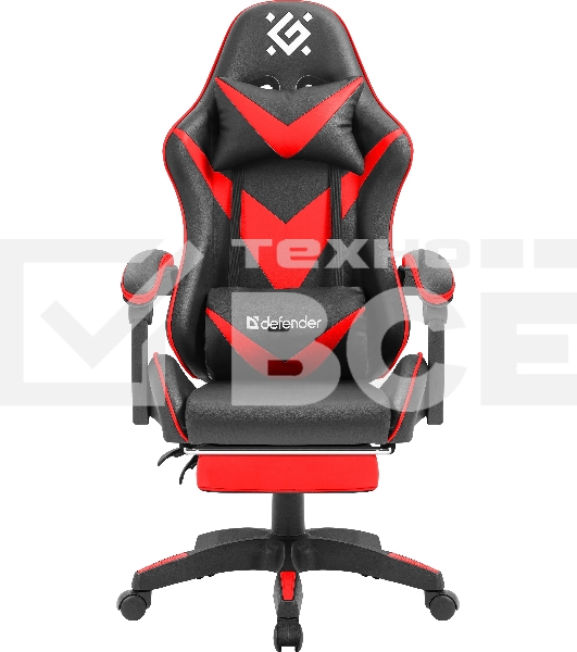Кресло игровое Defender MINION BLACK/RED
