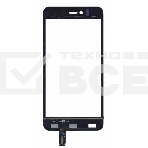Сенсорное стекло (тачскрин) для Fly IQ YZ-CTP467(GN C620)-FPC, черное, фото2