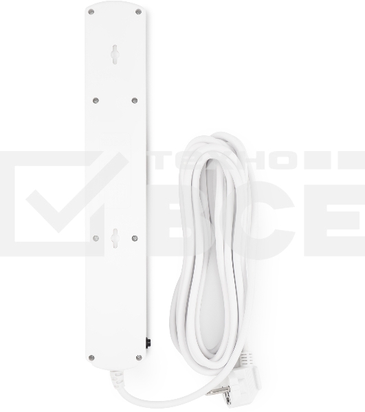 Сетевой фильтр Ippon BK-6-EU-5-10-W 5м (6 розеток) белый (коробка)