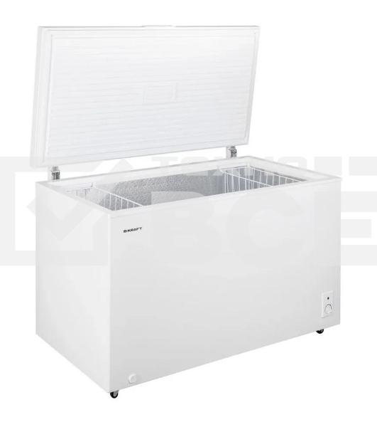 Морозильный ларь Kraft BD(W)-460RX, белый, 422л
