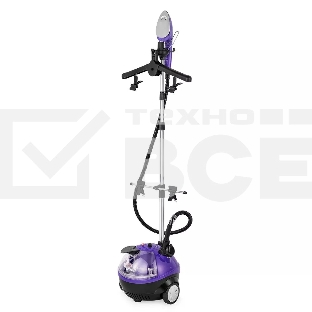 Отпариватель Kitfort КТ-9133 фиолетовый/черный, 1580 Вт, 70 г/мин, 1800 мл