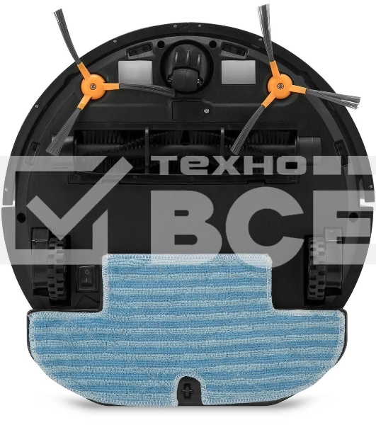 Робот-пылесос Maxwell MW-3291 белый, 2600 мАч Li-Ion, уборка влажная/сухая, пылесборник контейнер 0.45 л