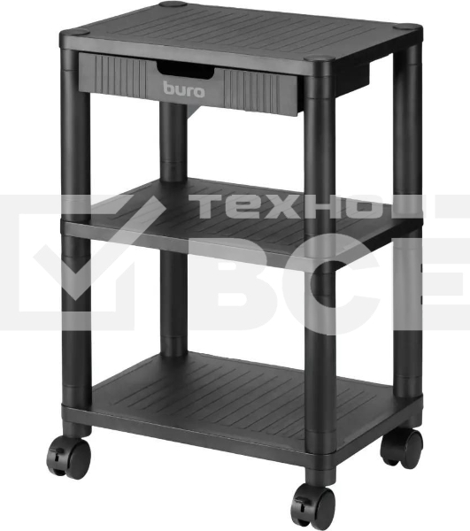 Подставка для оргтехники Buro BU-PS120 черный