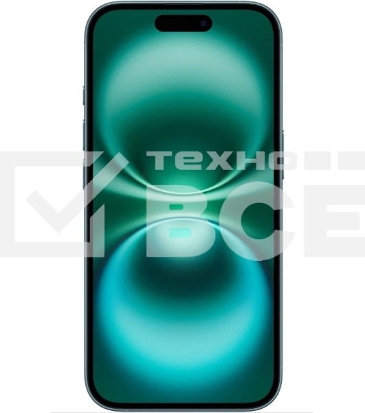 Смартфон Apple iPhone 16 A3287, 8/128Gb, бирюзовый