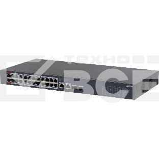 Коммутатор Dahua DH-CS4228-24GT-375 (L2) 24x1Гбит/с 2xКомбо (1000BASE-T/SFP) 2SFP 24PoE 375W управляемый