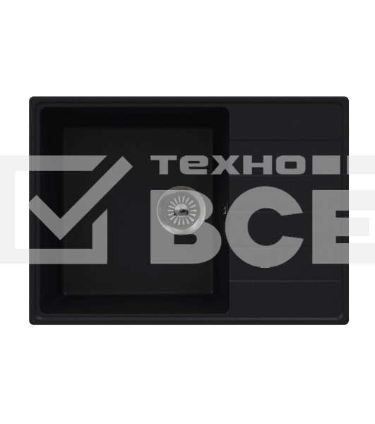 Кухонная мойка Maunfeld Lacrima 700 MFQS-700B черный