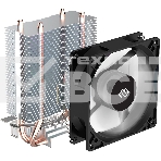 Кулер для процессора Digma D-CPC110-PWM1 черный, 90 мм, алюминий/медь, 2200 об/мин, 23 дБ, 4 pin, 110 Вт, 130 мм, фото6