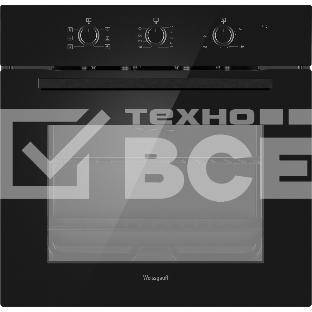 Духовой шкаф электрический Weissgauff EOM 266 PMB черный