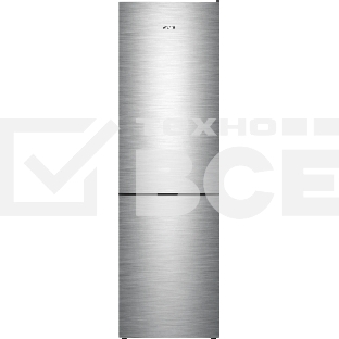 Холодильник Atlant ХМ-4624-141 нержавеющая сталь двухкамерный 228/119л морозилка снизу