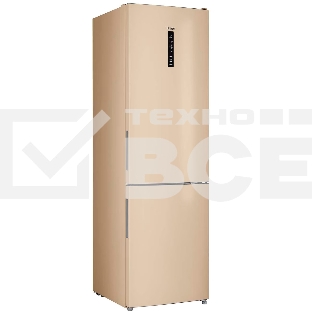 Холодильник Haier CEF537AGG золотистый , двухкамерный, 263/105л, морозилка снизу, No Frost