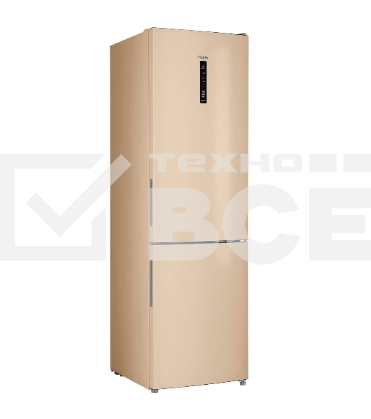 Холодильник Haier CEF537AGG золотистый , двухкамерный, 263/105л, морозилка снизу, No Frost