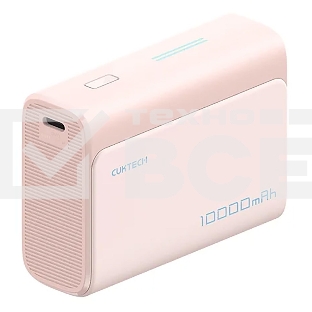 Внешний аккумулятор CUKTECH 30W 1C1A PB100 розовый