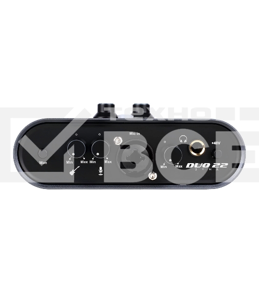 Аудиоинтерфейс USB Icon Duo22 Dyna B [DUO22DYNAB] АЦП/ЦАП: 24 бит/192 кГц, 127 дБ, входы/выходы: Combo XLR/TRS, 1/4