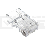 Коннектор VCOM RJ-45 (8P8C) для UTP кабеля 6кат. ( упаковка 20шт.), фото5