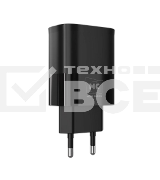 Сетевое зарядное устройство MORE CHOICE (4620202553386) NC09 1USB 3.0A QC3.0 15W, черный