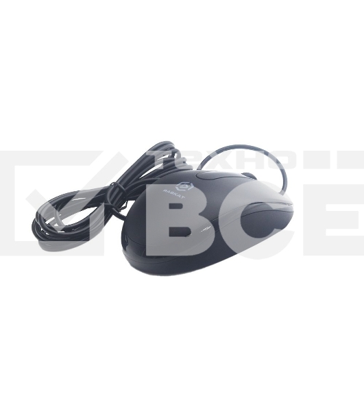 Мышь проводная Raskat M015 черный, 1000 dpi, USB, кнопки - 3