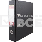 Папка-регистратор Silwerhof A4 75мм ПВХ/бумага черный мет.окант. сборная (упак.:2шт), фото2