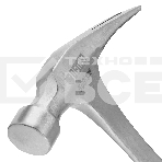 Молоток-гвоздодер Denzel 560 г, цельнометаллический, двухкомпонентная рукоятка, фото4