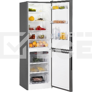 Холодильник Nordfrost NRG 162NF GSS серый мрамор двухкамерный 205/105л морозилка снизу, No Frost