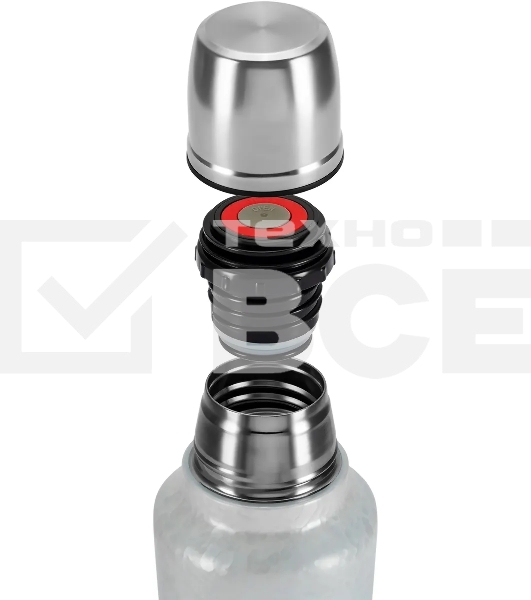 Термос для напитков Rondell Nubes RDS-1970 1 л. серый, картонная коробка