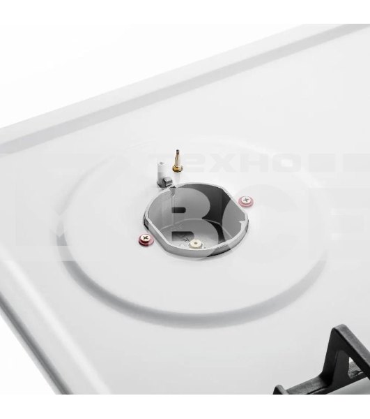 Газовая варочная панель Maunfeld EGHE.64.6CW/G, 4 конфорки, эмалированная сталь, белый