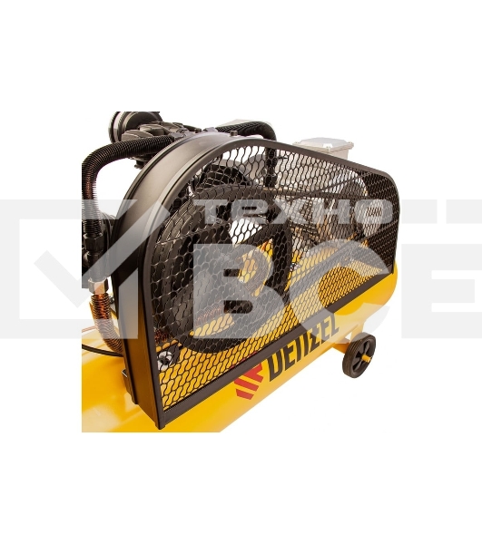 Компрессор воздушный Denzel рем. привод BCW3000-T/100, 3,0 кВт, 100 литров, 520 л/мин