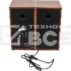 Акустическая система SVEN SPS-702 2.0 коричневый/орех 40Вт, фото8