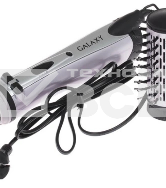 Фен-расческа Galaxy Line GL 4404 сиреневый/черный, 1200 Вт, 30/50 мм