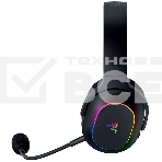 Гарнитура Razer Barracuda X Chroma чёрный, беспроводная, радиоканал, до 70 ч, съёмный микрофон, подсветка, фото8