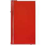 Холодильник Ascoli ADFRR90 красный однокамерный 85/15л морозилка сверху, фото4