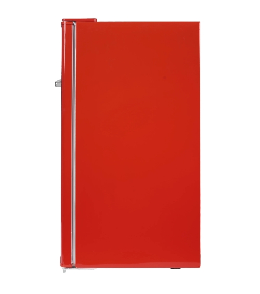 Холодильник Ascoli ADFRR90 красный однокамерный 85/15л морозилка сверху