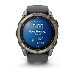 Умные часы Garmin Fenix 8 Pro 51mm AMOLED, 1.4' AMOLED, ANT+, Bluetooth, Wi-Fi, NFC, 10 ATM, серебристый / желтый, фото10
