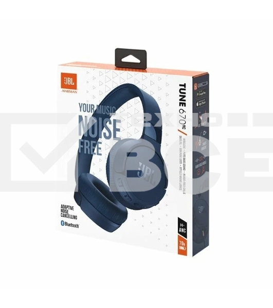 Гарнитура JBL T670NC синий