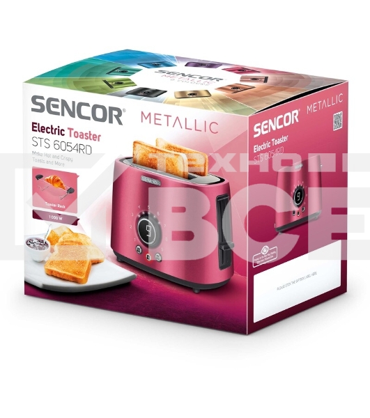 Тостер Sencor 	 STS 6054RD