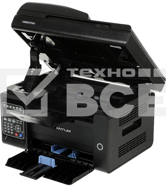 МФУ лазерный Pantum M6607NW, A4, ч/б, печ. до 22 стр/мин., скан. до 22 стр/мин., 1200x1200dpi, USB, RJ-45, Wi-Fi