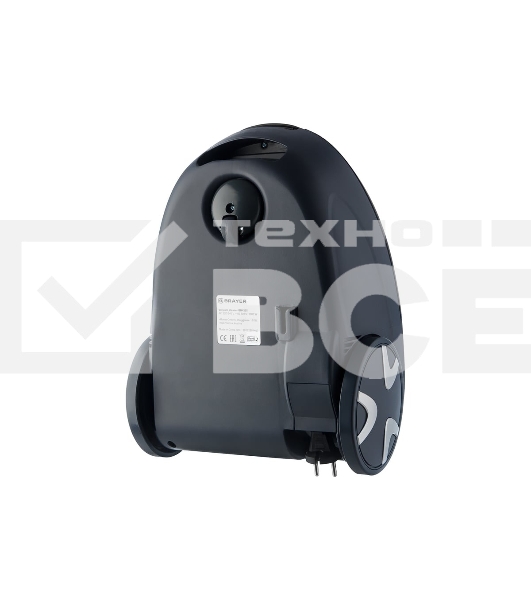 Мешковый пылесос BRAYER BR4225, 2000 Вт, 2.5 л, всасыв 350 Вт, черный