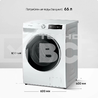 Стиральная машина Samsung WW11CG604CLELP белый, загрузка фронтальная 11 кг, 1400 об/мин, класс: A+++