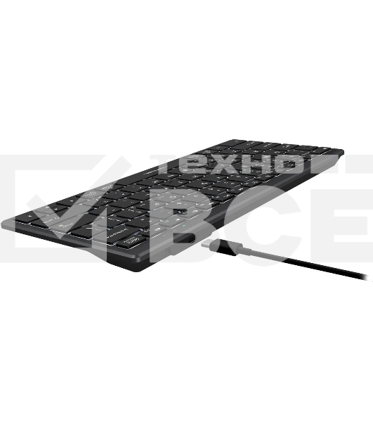 Клавиатура A4Tech Fstyler FX61 проводная, USB, серый