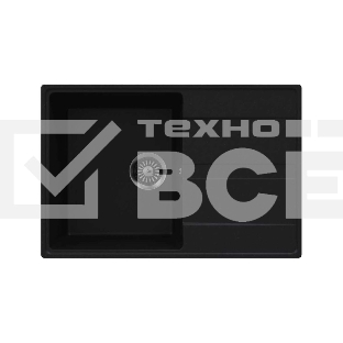 Кухонная мойка Maunfeld Lacrima 750 MFQS-750B черный