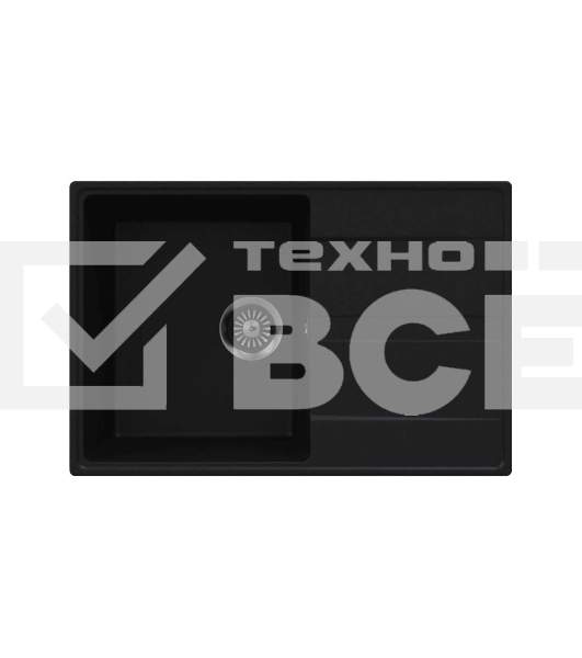 Кухонная мойка Maunfeld Lacrima 750 MFQS-750B черный