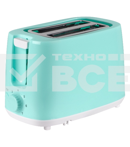 Тостер BBK TR82 снежная мята