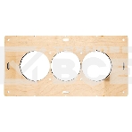 Шаблон для подрозетников EKF Expert sh-d68-3 c 3 отверстиями d 68 мм, фото5