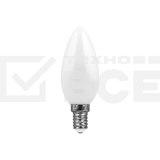 Лампа светодиодная FERON LB-66 (25785) 7W 230V E14 2700K матовая